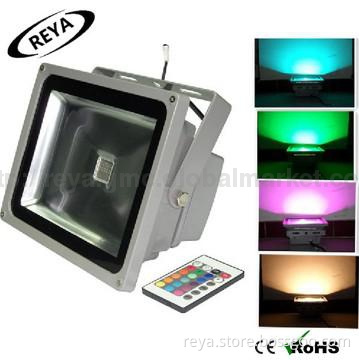 rgb led flood light